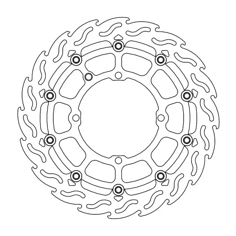 Commande En Gros BRAKE DISC FLAME REAR