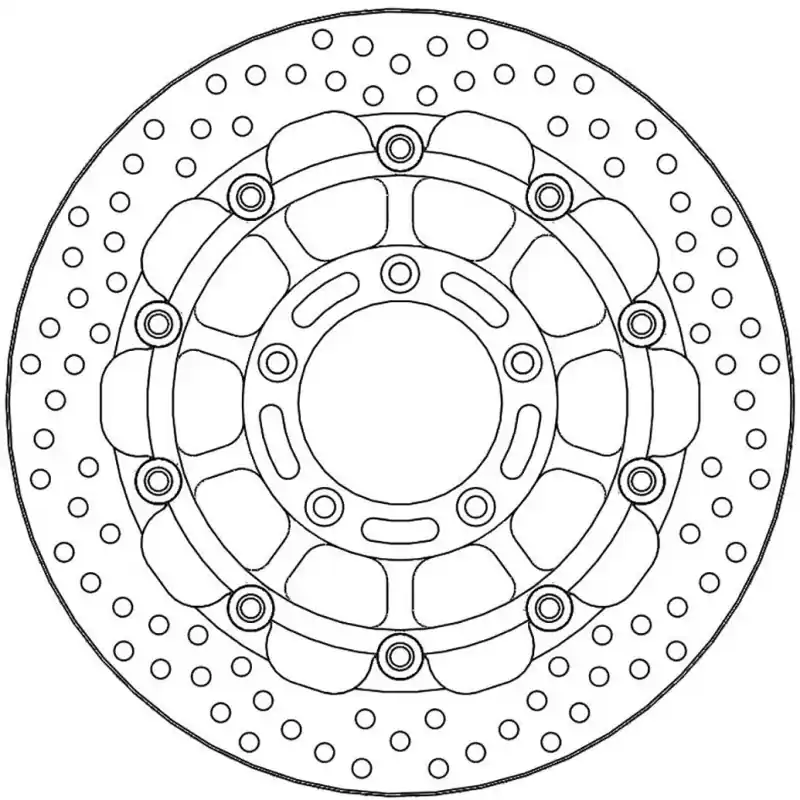 BRAKE DISC HALO T-FLOATER FT Meilleur Prix