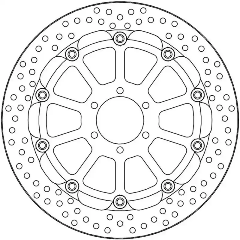 BRAKE DISC HALO T-FLOATER FT Expédié Aujourd&rsquo;hui