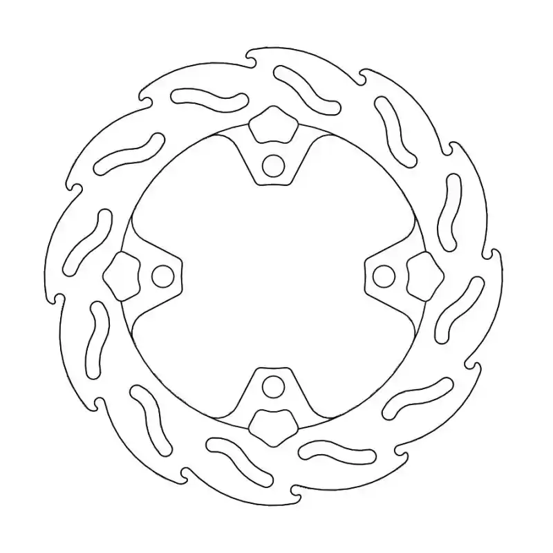 BRAKE DISC FLAME REAR Marque