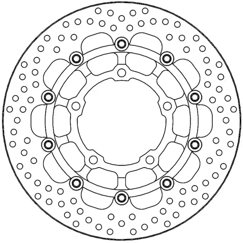 BRAKE DISC HALO FLOAT FT R Marque