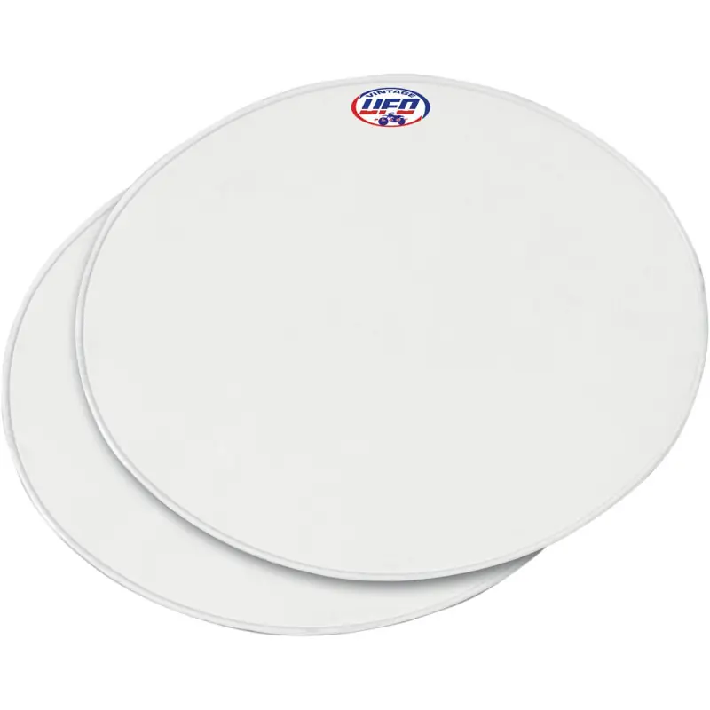 Certifié UNI OVAL PLATE WH 2PC