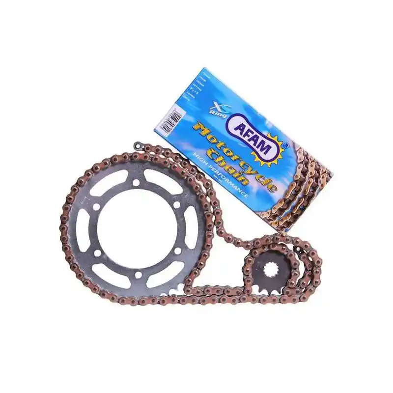 Achat Immédiat Kit chaîne AFAM 520XLR2 13/49 standard – couronne ultra-light