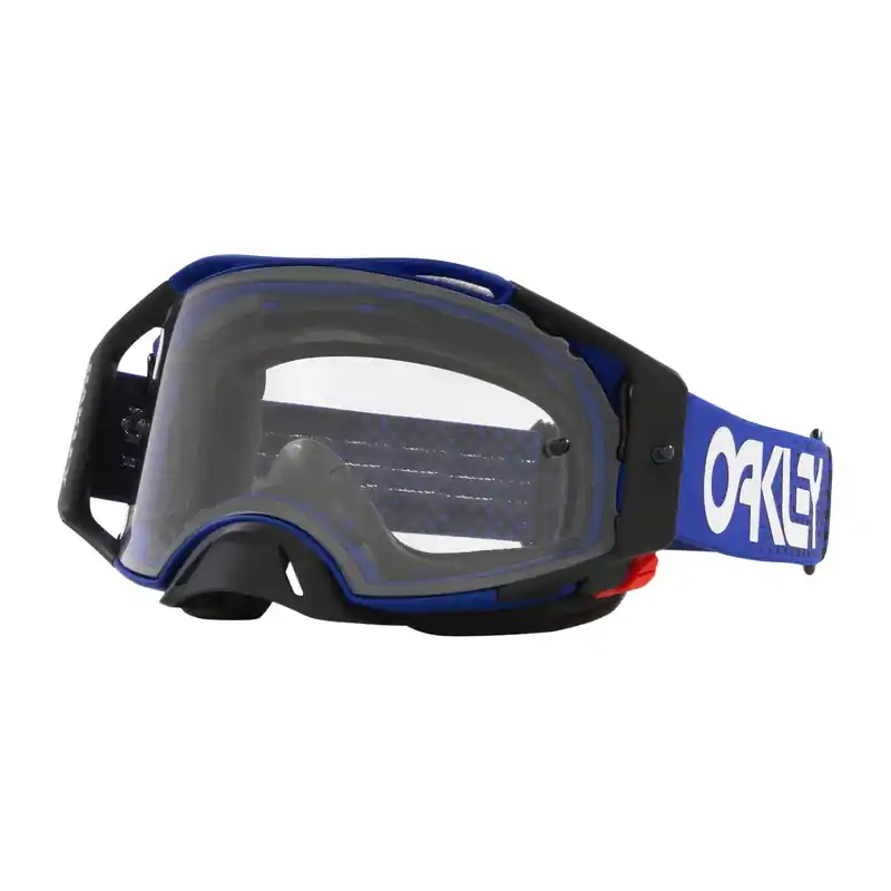Masque OAKLEY Airbrake MX – Moto Blue B1B écran clair Usine Directe