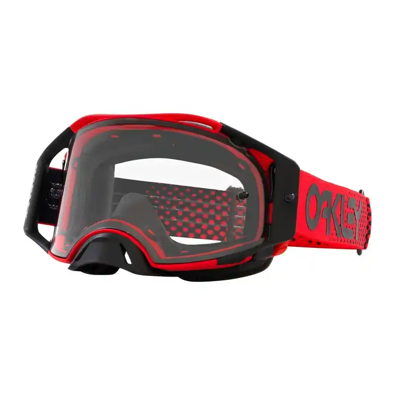Masque OAKLEY Airbrake MX – Moto Red B1B écran clair Must-Have