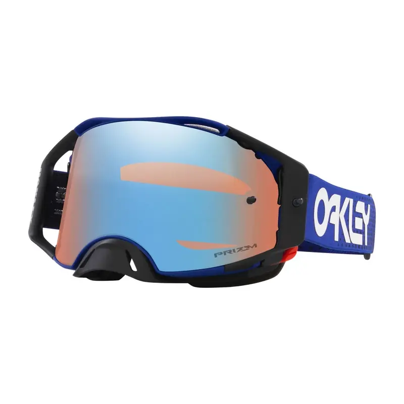Masque OAKLEY Airbrake MX – Moto Blue B1B écran Prizm MX Sapphire Produit De Marque