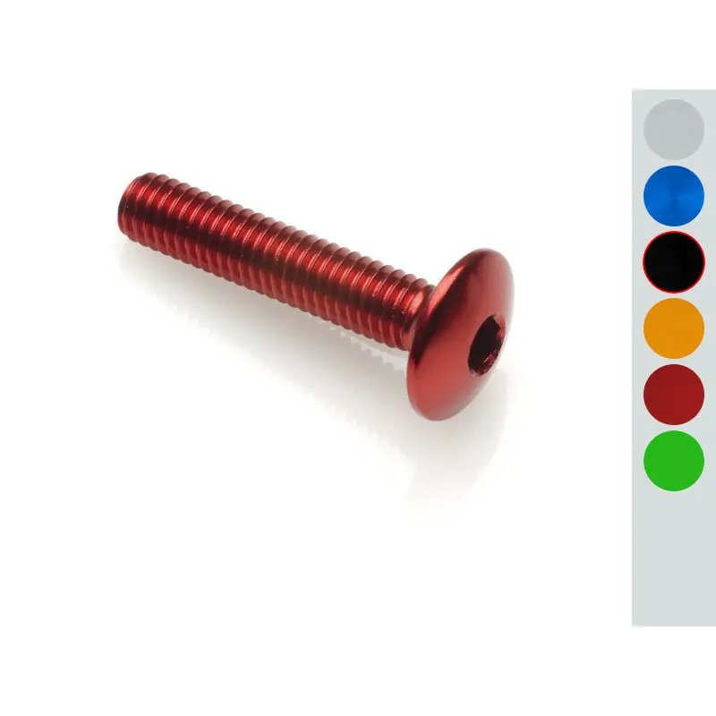 Acheter En Ligne Vis tête bombée LIGHTECH M5 x 15 Ergal noir