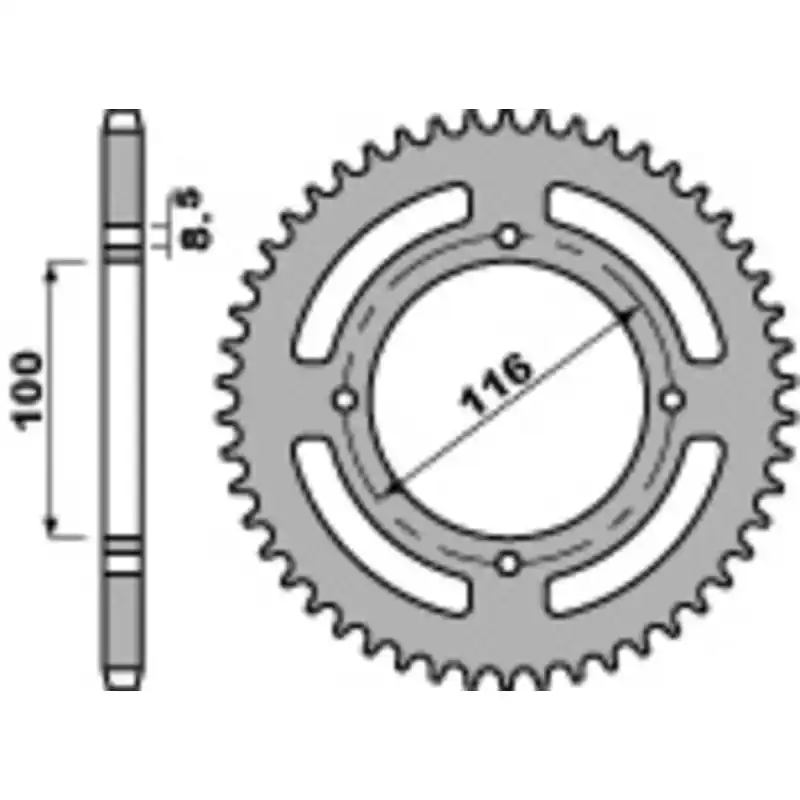 Couronne PBR acier standard 467 – 420 Bon Plan