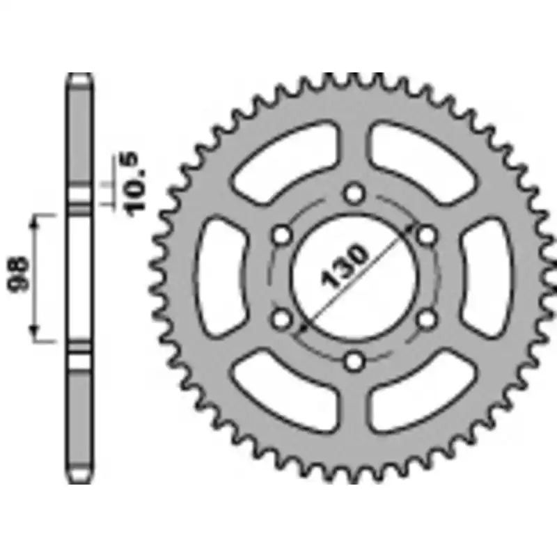 Soldes Couronne PBR acier standard 483 – 630
