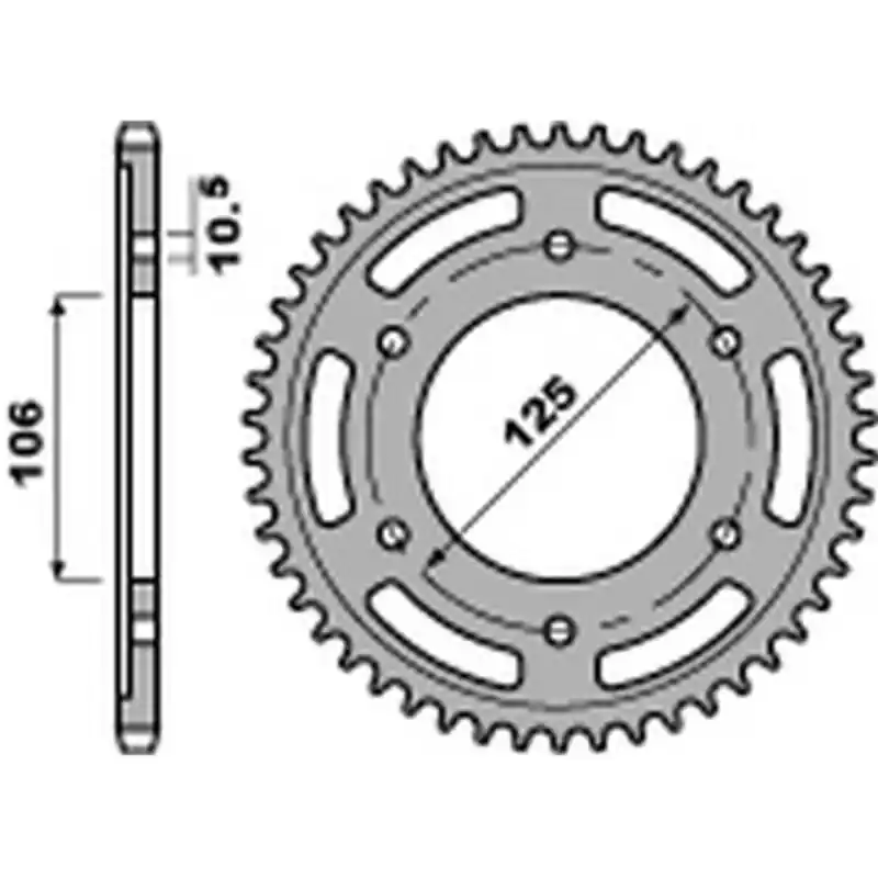 Vente Directe Couronne PBR acier standard 4529 – 525