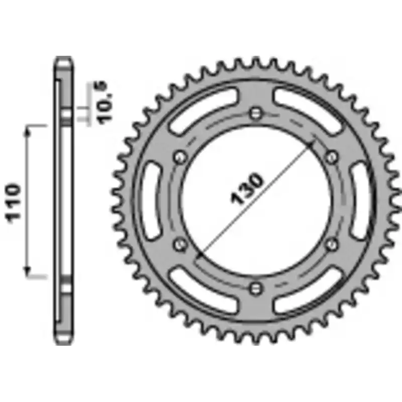Couronne PBR acier standard 241 – 530 Acheter En Ligne