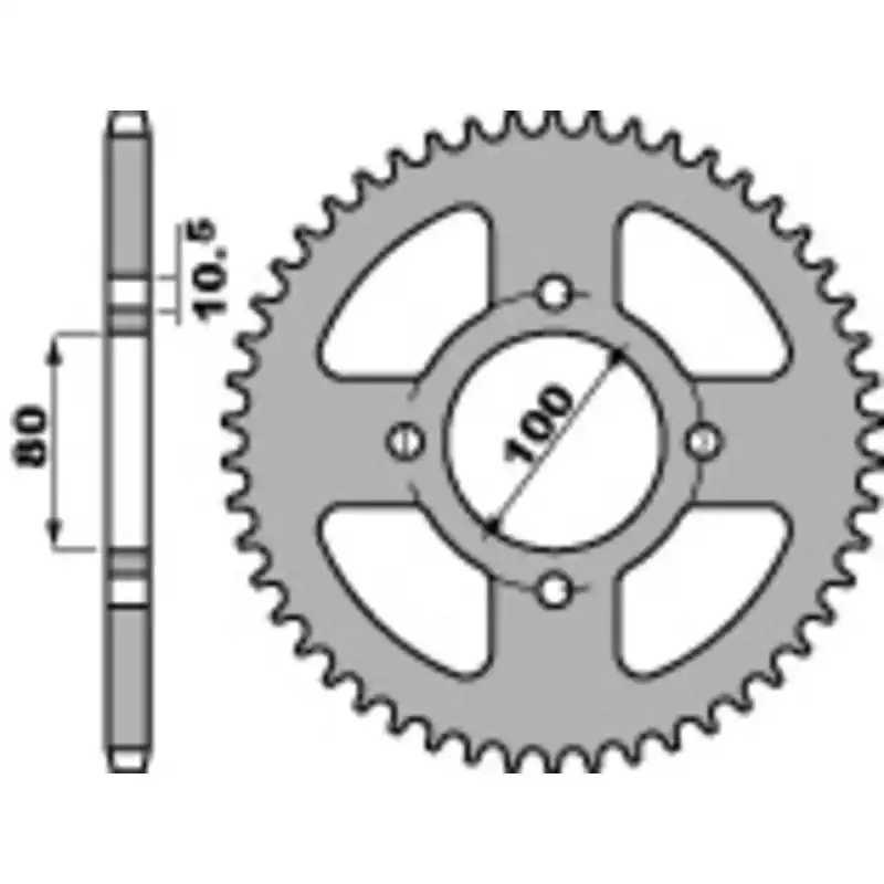 Couronne PBR acier standard 4533 – 428 Nouvel Arrivage