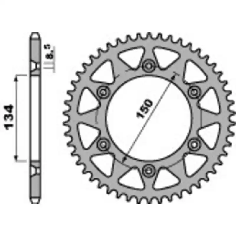 Prix Cassé Couronne PBR aluminium Ultra-Light 489 – 525