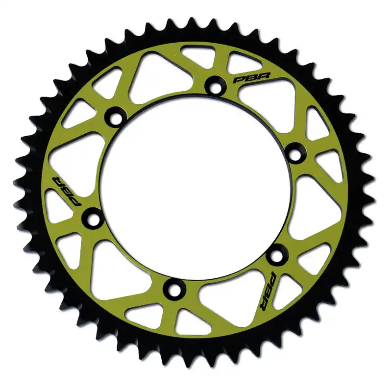 Couronne PBR Twin Color aluminium ultra-light anti-boue anodisé dur 808 – 520 Produit De Marque