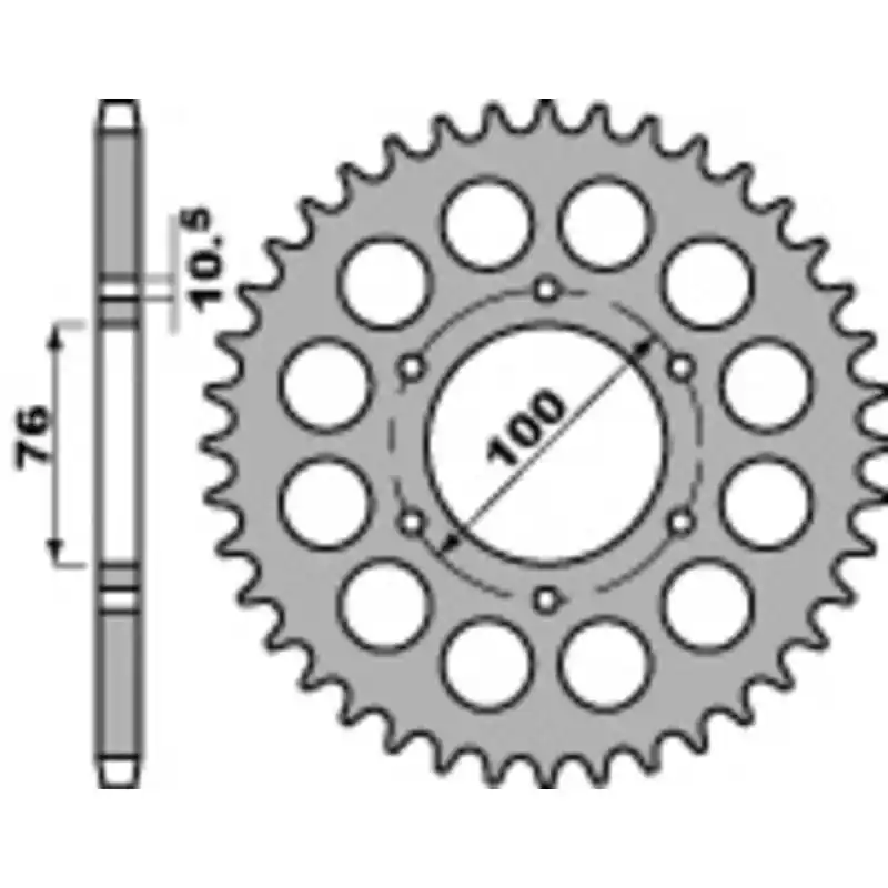Couronne PBR acier standard 816 – 530 Meilleur Choix