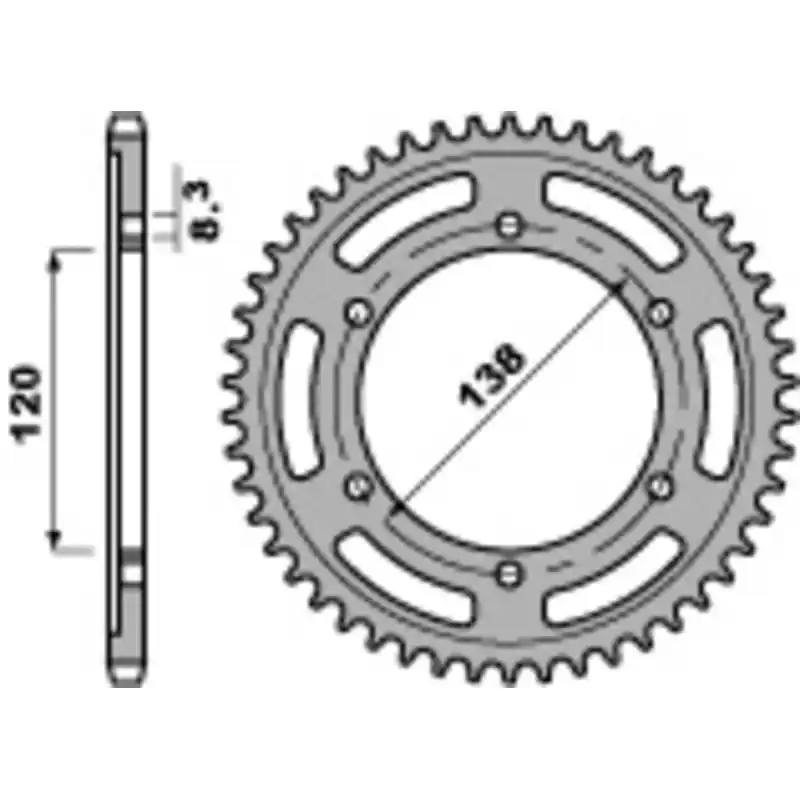 Couronne PBR acier standard 253 – 525 Nouvelle Collection