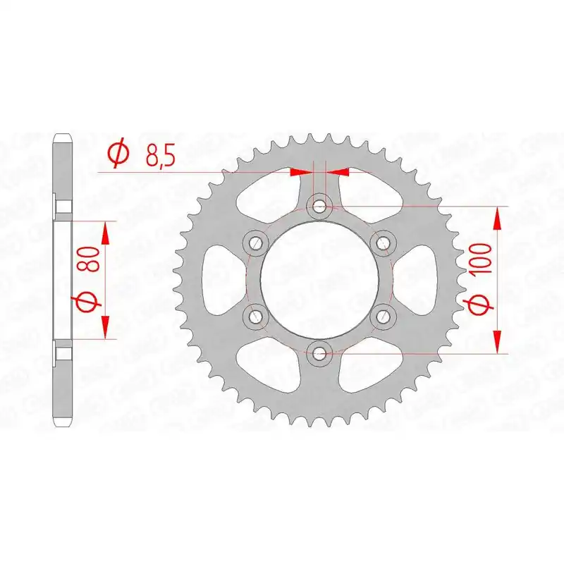 Couronne AFAM acier standard 80105 - 420 Affaire À Saisir