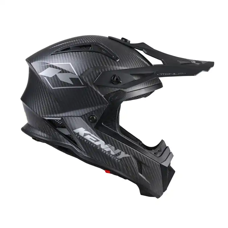 Casque Cross KENNY TITANIUM CARBONE MATT SOLID Noir Matte Acheter En Ligne