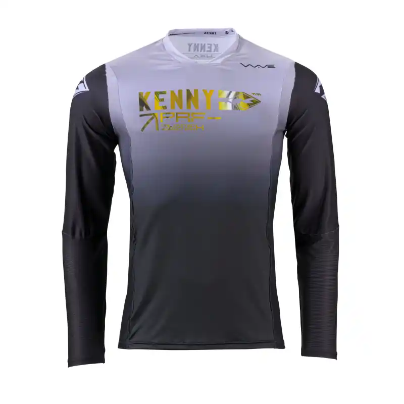 Meilleur Prix Maillot Cross KENNY PERFORMANCE WAVE Gris