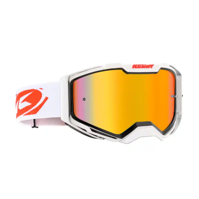 Masque Cross KENNY VENTURY PHASE 2 Blanc Argent Certifié