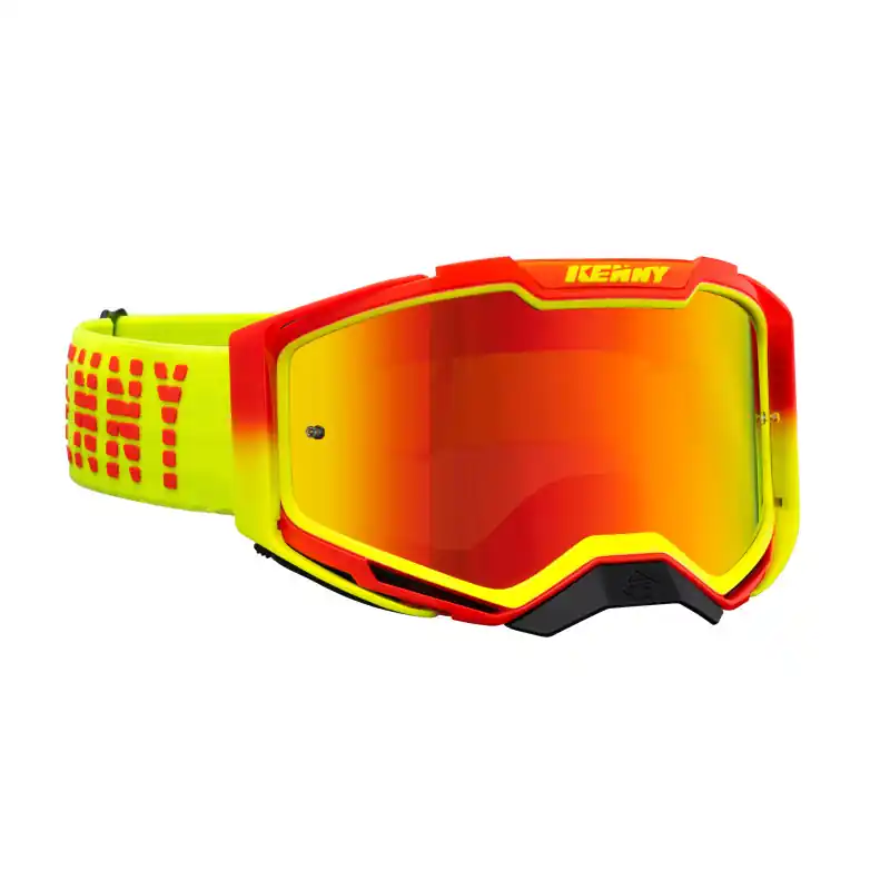 Authentique Masque Cross KENNY VENTURY PHASE 2 Rouge YELLOW