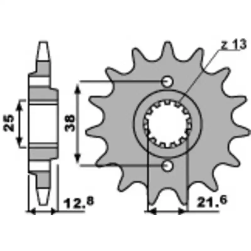 Pignon PBR acier standard 511 – 520 Prix Cassé