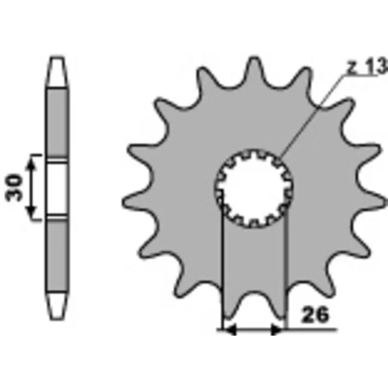 Pignon PBR acier standard 2130 – 525 Acheter Direct