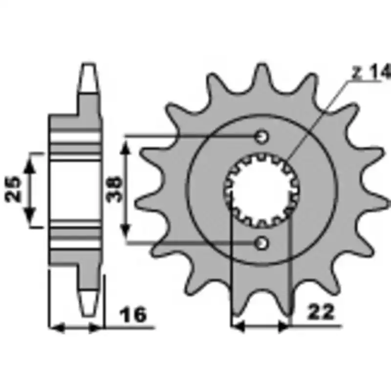 Prix Cassé Pignon PBR acier standard 2075 - 520