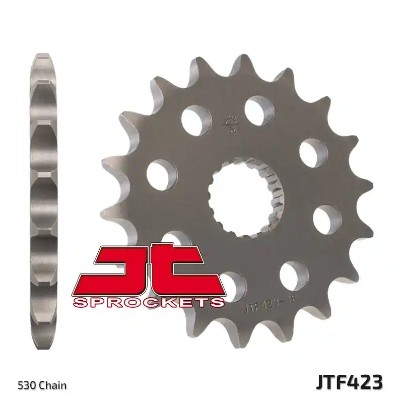 Pignon JT SPROCKETS acier standard 423 – 530 Certifié