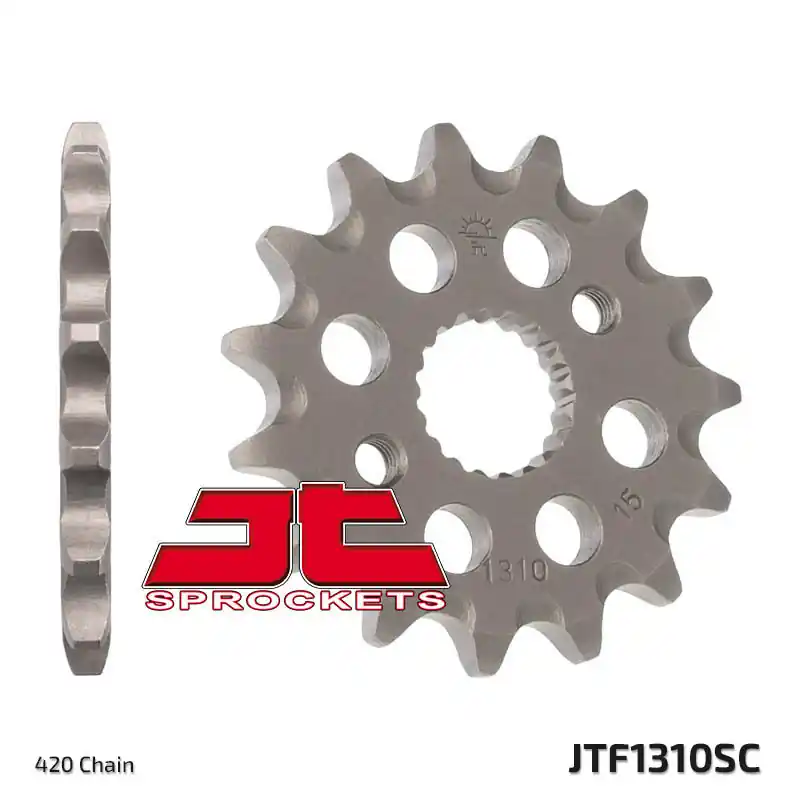 Pignon JT SPROCKETS acier anti-boue 1310 – 420 Pas Cher
