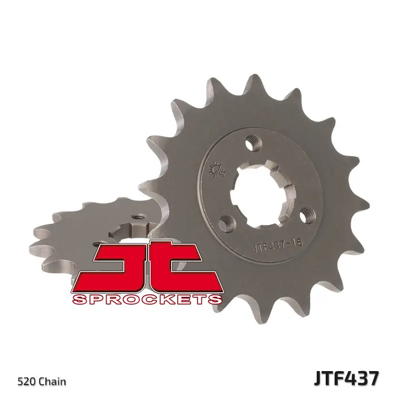 Pignon JT SPROCKETS acier standard 437 – 520 Dernier Modèle