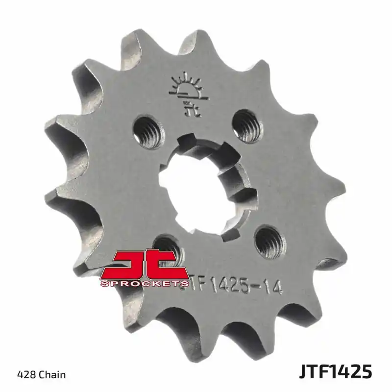 Pignon JT SPROCKETS 15 dents acier standard pas 428 type 1425 Pas Cher