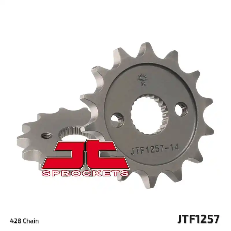Prix Réduit Pignon JT SPROCKETS acier standard 1257 – 428