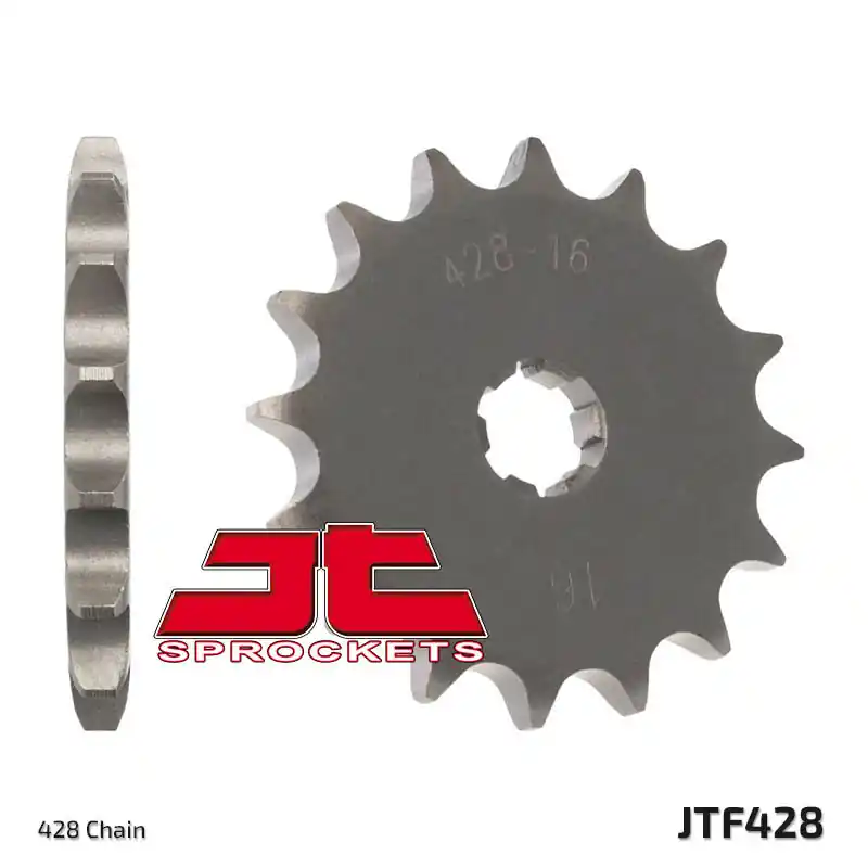 Pignon JT SPROCKETS acier standard 428 – 428 Top Vente