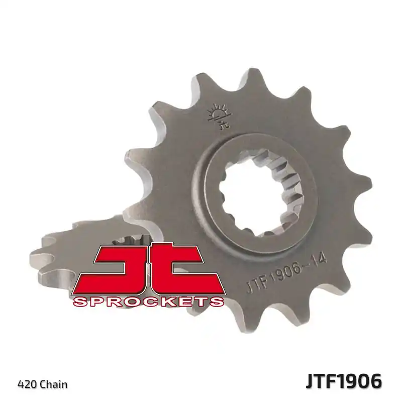Pignon JT SPROCKETS acier standard 1906 – 420 Bon Plan