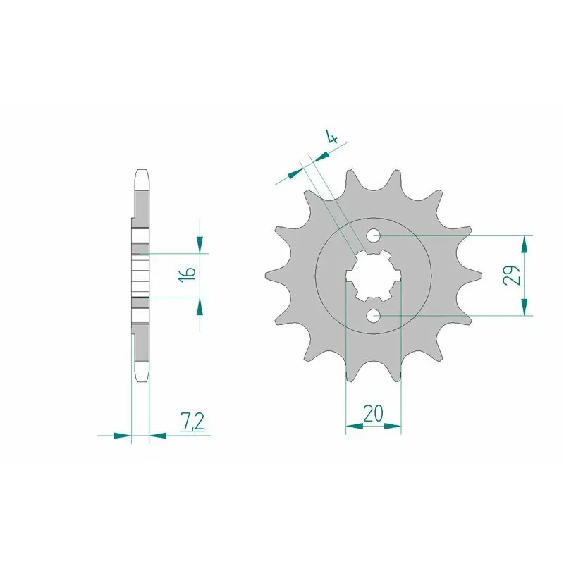 Bon Plan Pignon AFAM acier standard 22305 – 520