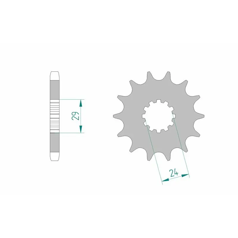 Expédition Rapide Pignon AFAM acier standard 24601 – 530