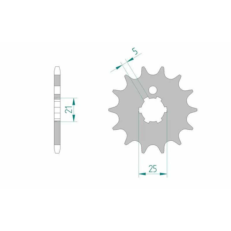 Dernière Chance Pignon AFAM acier standard 24300 – 520