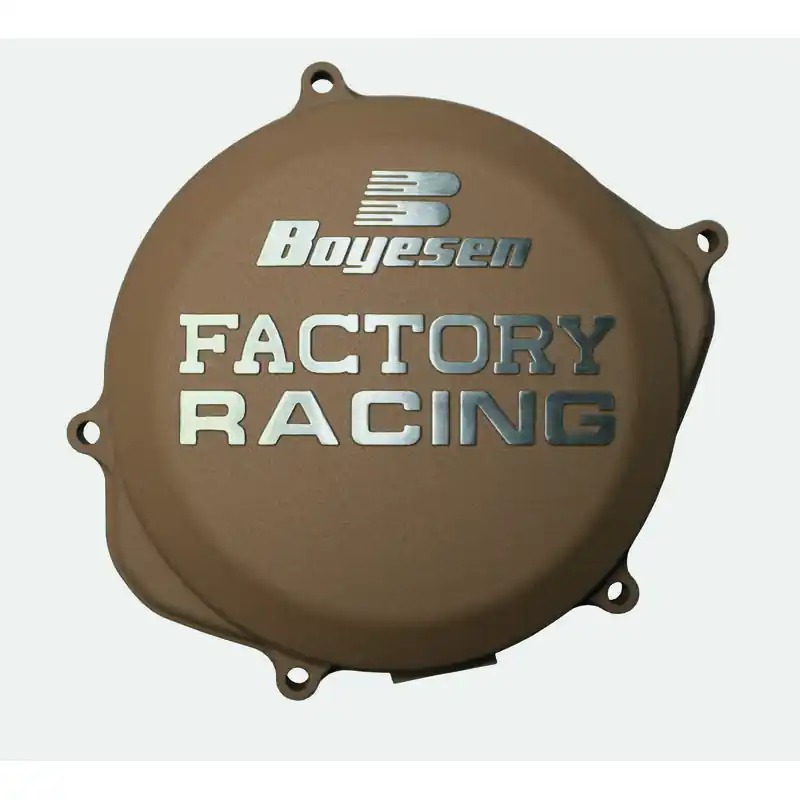 Couvercle de carter d'embrayage BOYESEN Factory Racing magnésium Honda CR250R/500R Super Prix