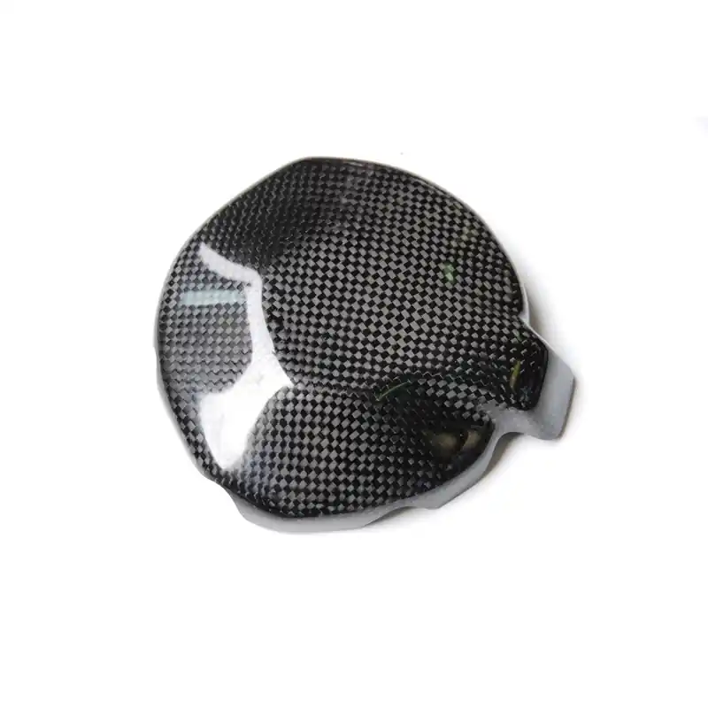 Couvre carter embrayage LIGHTECH carbone brillant Kawasaki Zx6R Bon Plan