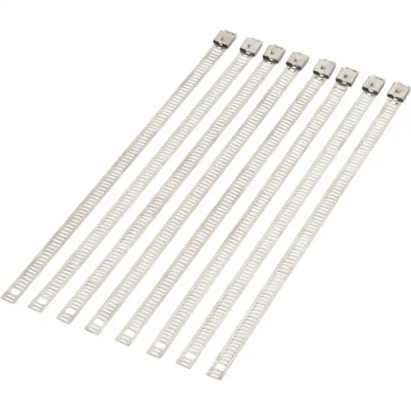 Affaire À Saisir CABLE TIE SILVER 8" 8PK
