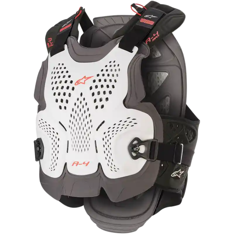Prix Promo Pare Pierre Alpinestars A-4 MAX taille Blanc XL/2XL
