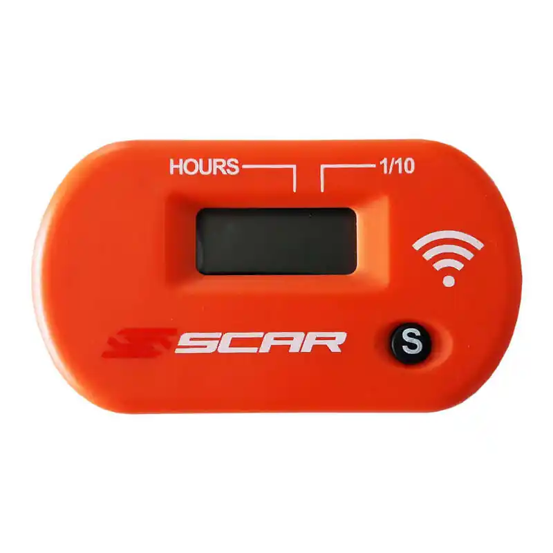 Prix Réduit Compteur d'heures SCAR Sans-fil avec Velcro orange