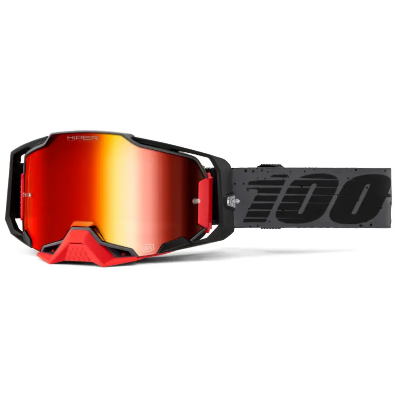 Masque Cross ARMEGA HiPER Nekfeu – Ecran Mirror Rouge Nouvelle Collection