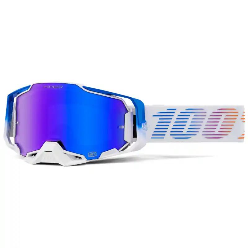 Prix Réduit Masque Cross ARMEGA HiPER Neo- Ecran Mirror Bleu
