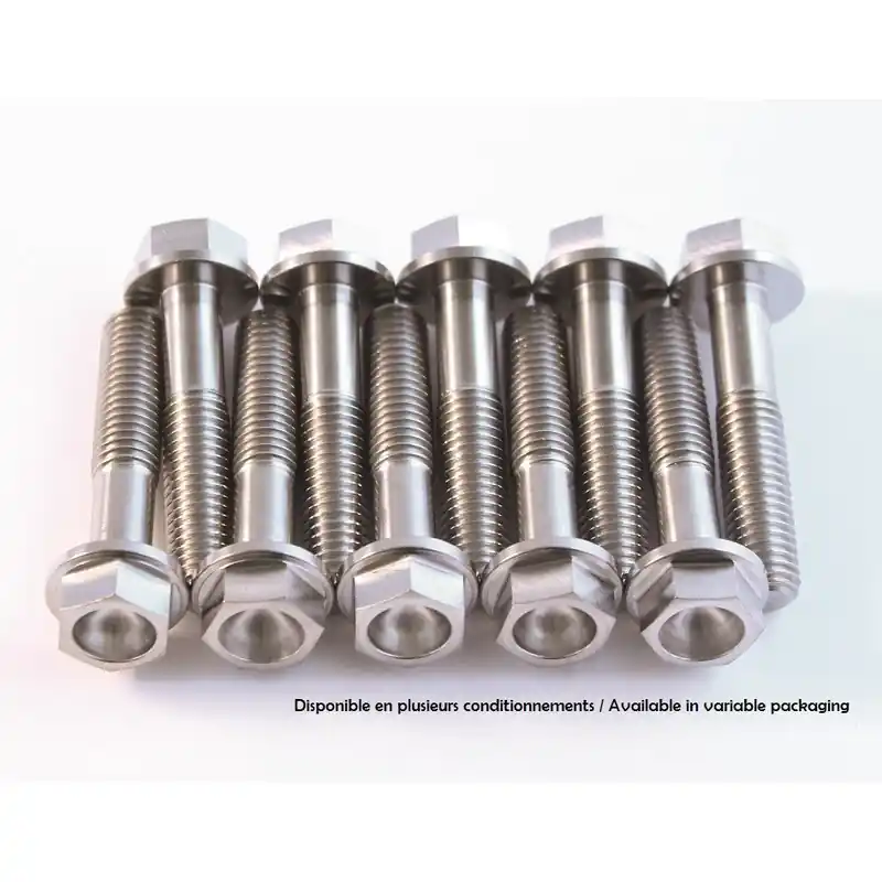 Kit vis titane SCAR M6x12 par 6 Prix Promo