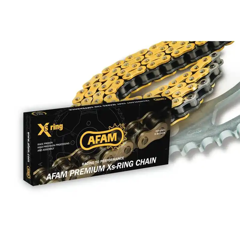 Authentique Chaîne de transmission AFAM A520XSRG X-Ring 520