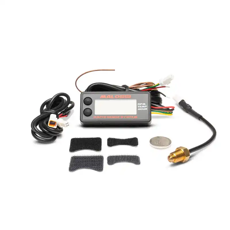 Compteur d'heures digital MALOSSI Rapid Sens Systeme – RPM + Sonde Acheter En Ligne