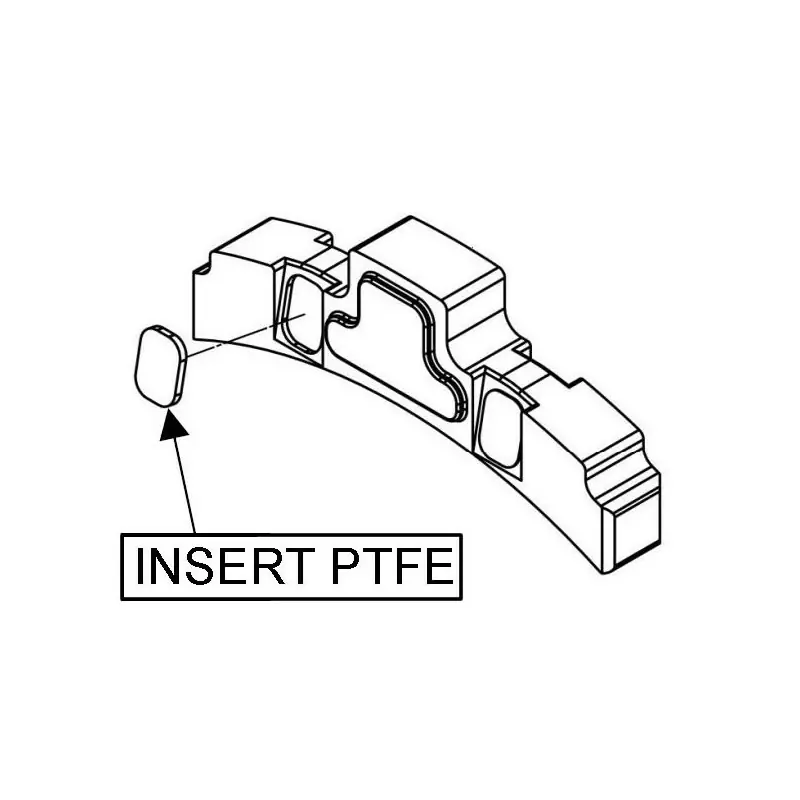 Meilleur Prix Pièce détachée REKLUSE Insert Teflon embrayage TT x24