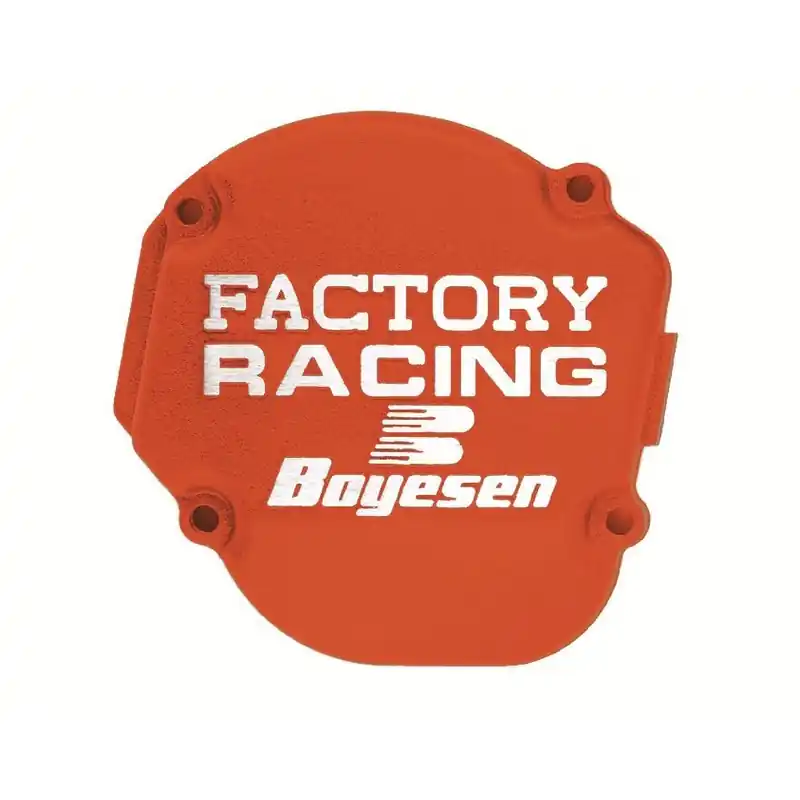 Couvercle d'allumage BOYESEN Factory Racing orange KTM EXC125 Expédition Rapide